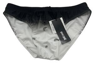 6-56 ROBERTO CAVALLI Just Cavalli Speedo Drawstring Adjustable Black Large